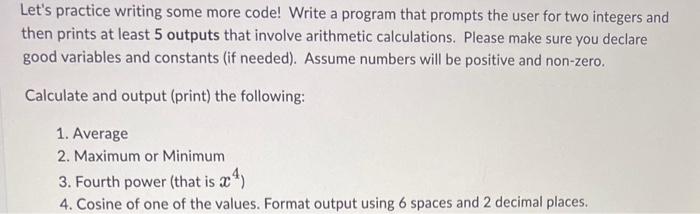only need help in number 3 cosine Let's practice writing some more