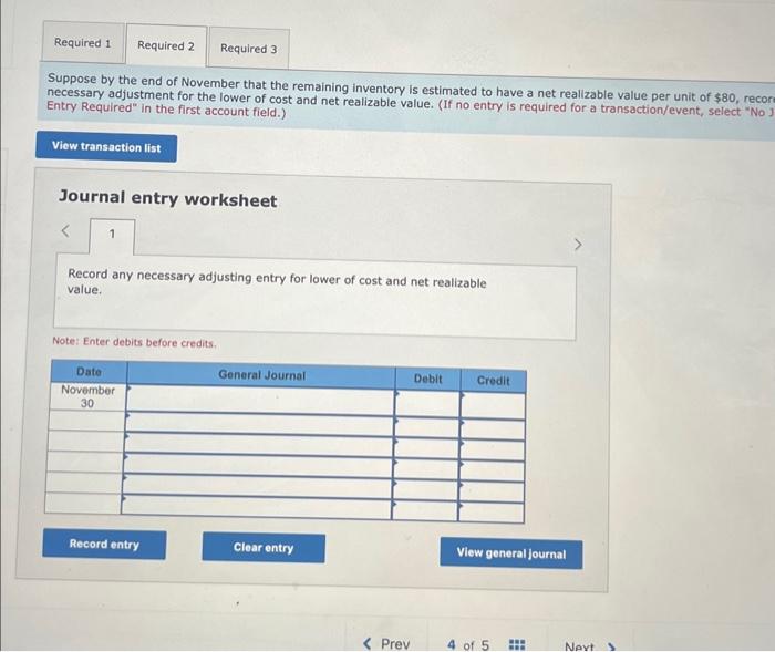 (Algo) Record transactions using a perpetual system, prepare a partial income statement,