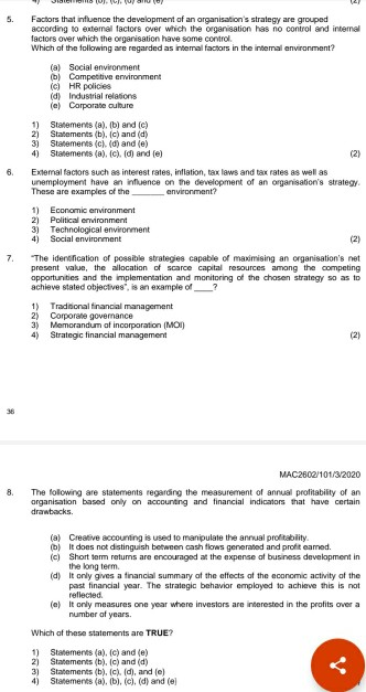  answer 5 to 8 5. 6 Factors that influence the development