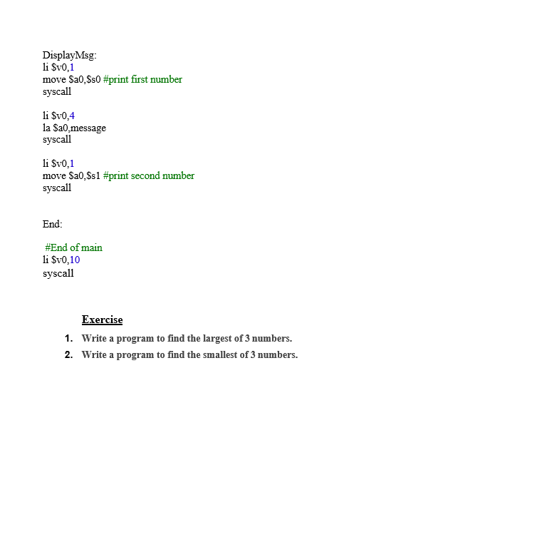 instructions and how to repeat some instructions for many times. Activitv Outcomes: