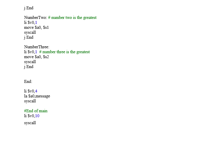 different parts and repeat some instructions depending on registers values. Student will
