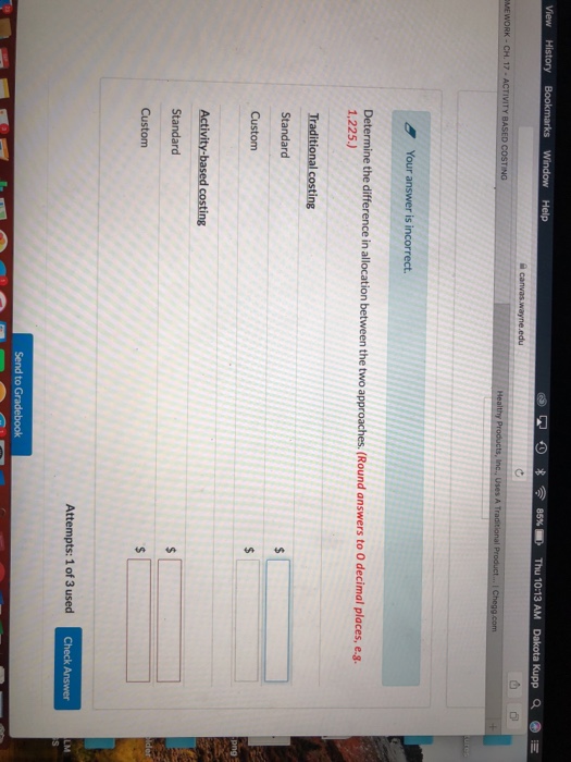 overhead rate based on direct labor costs. The president has heard of