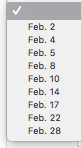 month of business. The company uses a perpetual inventory system. Feb. 2