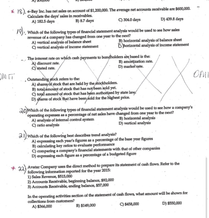 its statement of cash flows. Refer to the following information reported for