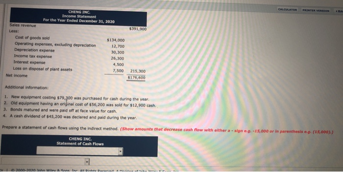 Exercise 17-08 (Part Level Submission) Problem 17-05A Problem 17-07A (Video) (Part Level