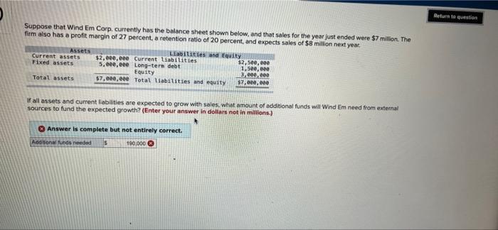 Jf the appropriate cost of capital is 8 percent. (Do not round