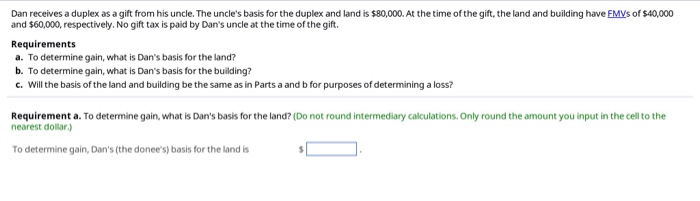 Help with Answer A B n C please Dan receives a duplex