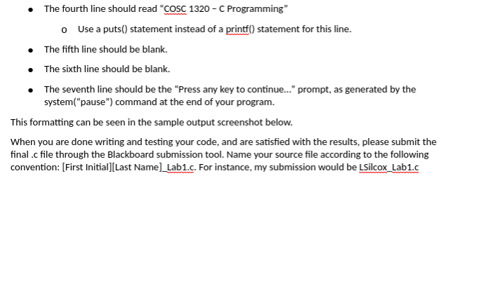 Programming" // main function definition. Program execution begins here. int main(void) {