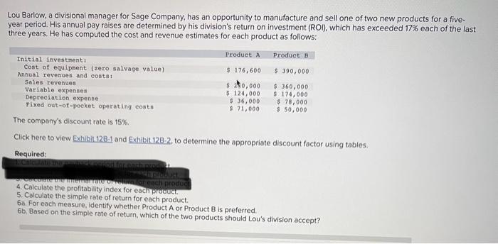 Answer from question 4 to 6b Need answers from question 4 to