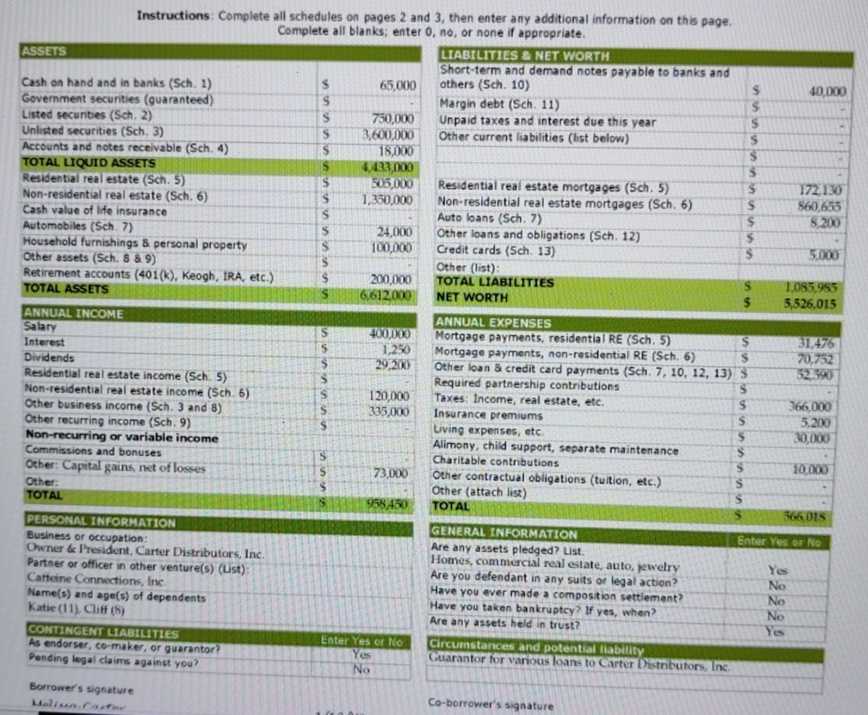  Question (10) Directions: Click the Case Link above and use the