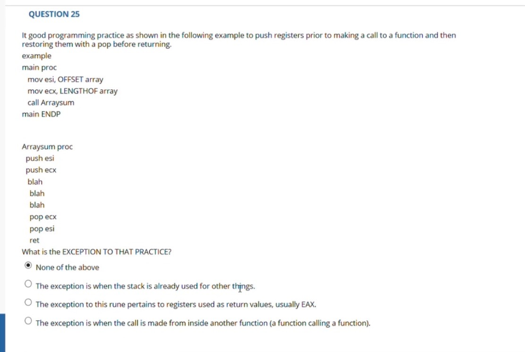O sign flag is set when the result of an unsigned arithmetic