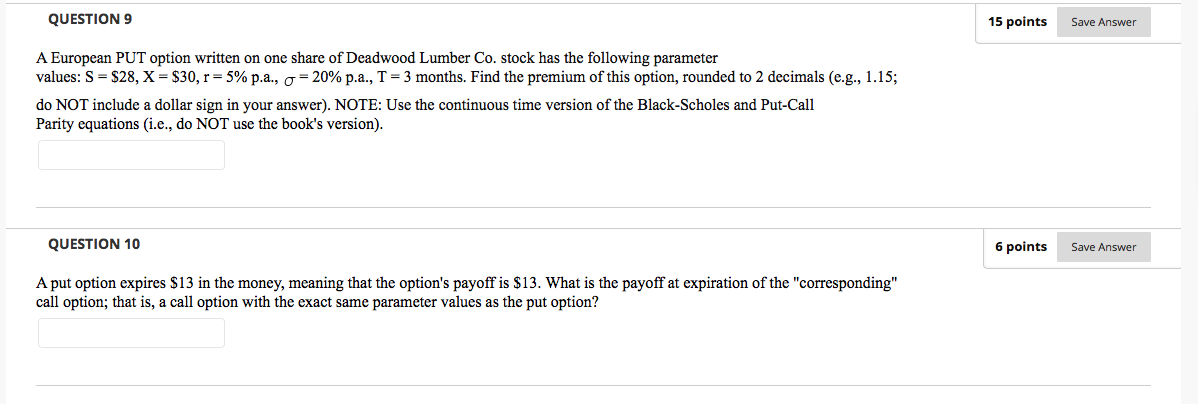 please help questions #9-10 QUESTION 9 15 points Save Answer A European