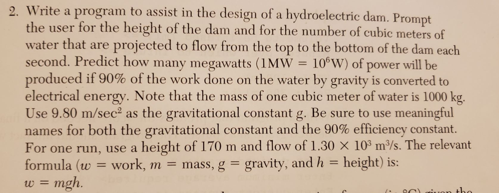 ONLY IN C LANGUAGE THAT WORKS WITH VISUAL STUDIO PLEASE 2 Write