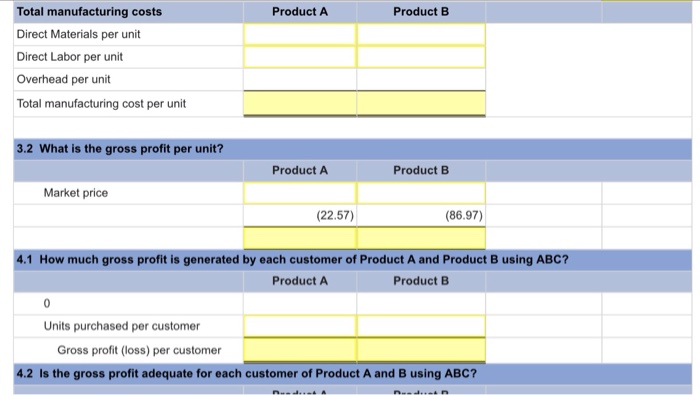 per unit $95 per unit The company's direct labor rate is $20