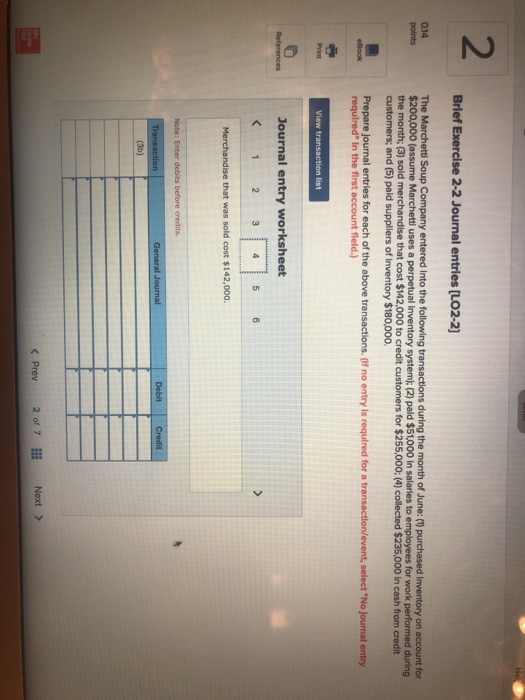 employees for work performed during the month; (3) sold merchandise that cost