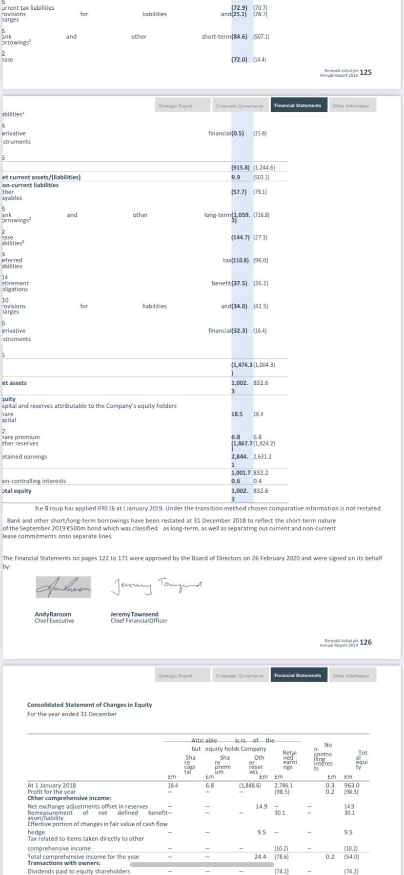 you. You should prepare a financial report about a UK listed firm.