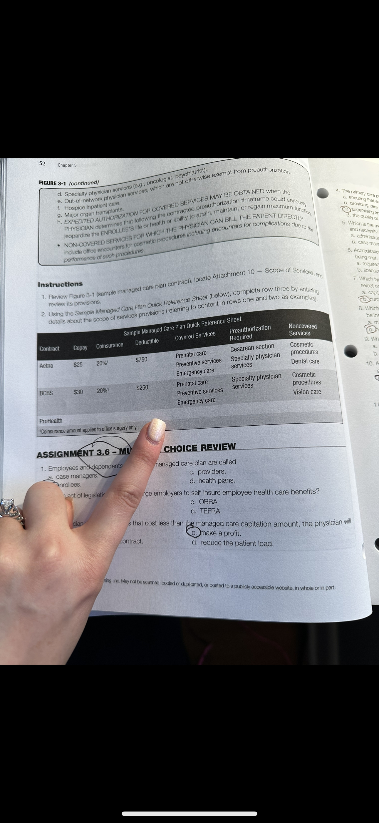 by entering details about the scope of services provisions (refering to content