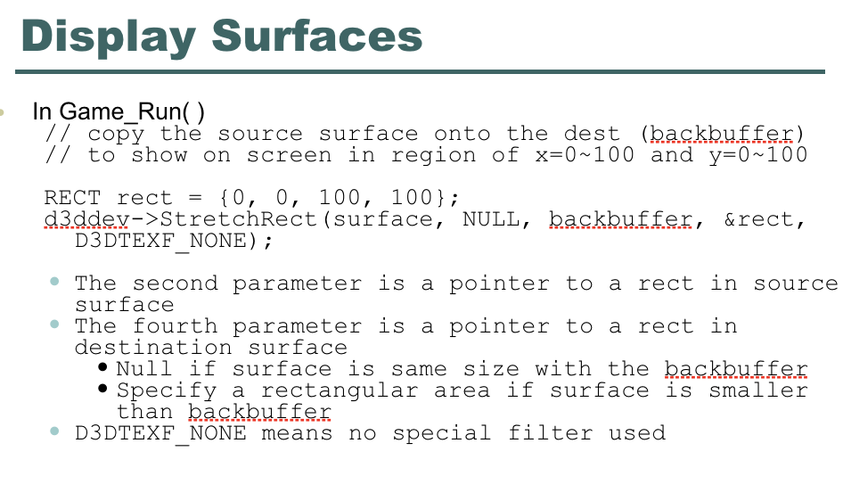 These are slides that the program should be based on (but these