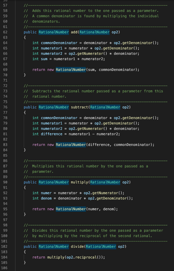 should go through each element of that list, printing each on a