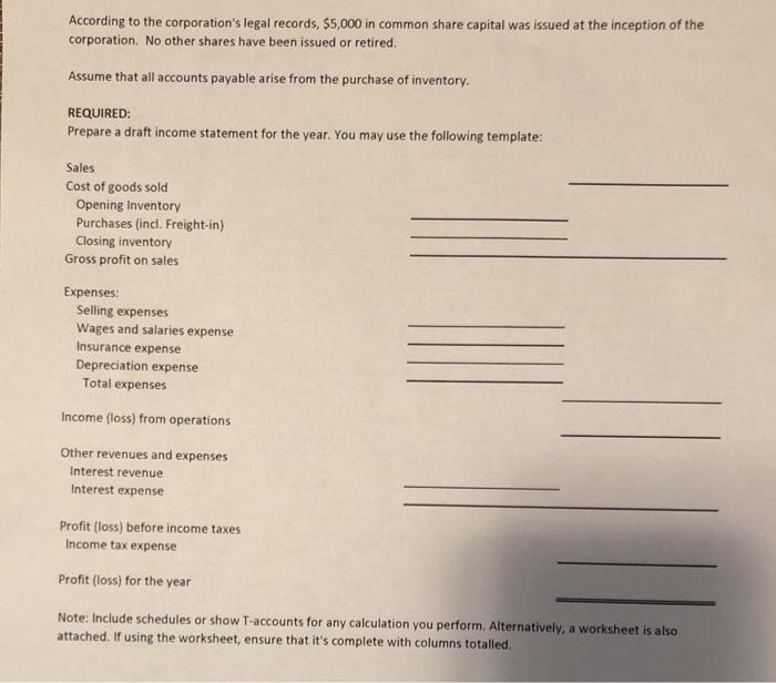 does not have bookkeeper. She provides the bank account records for the