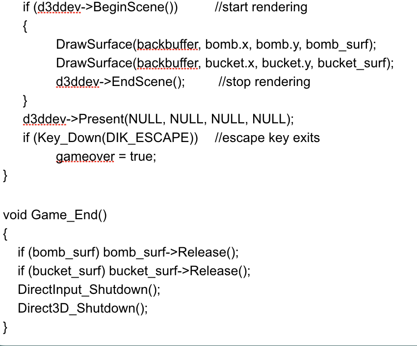DEFAULT, //use default filter //destination surface //destination palette //destination rectangle //source rectangle