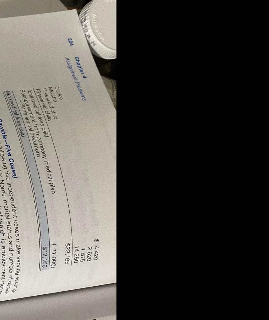 Tax Return aitvare Self-Study Problem Chapter 4 Sample Tax Return and Tax