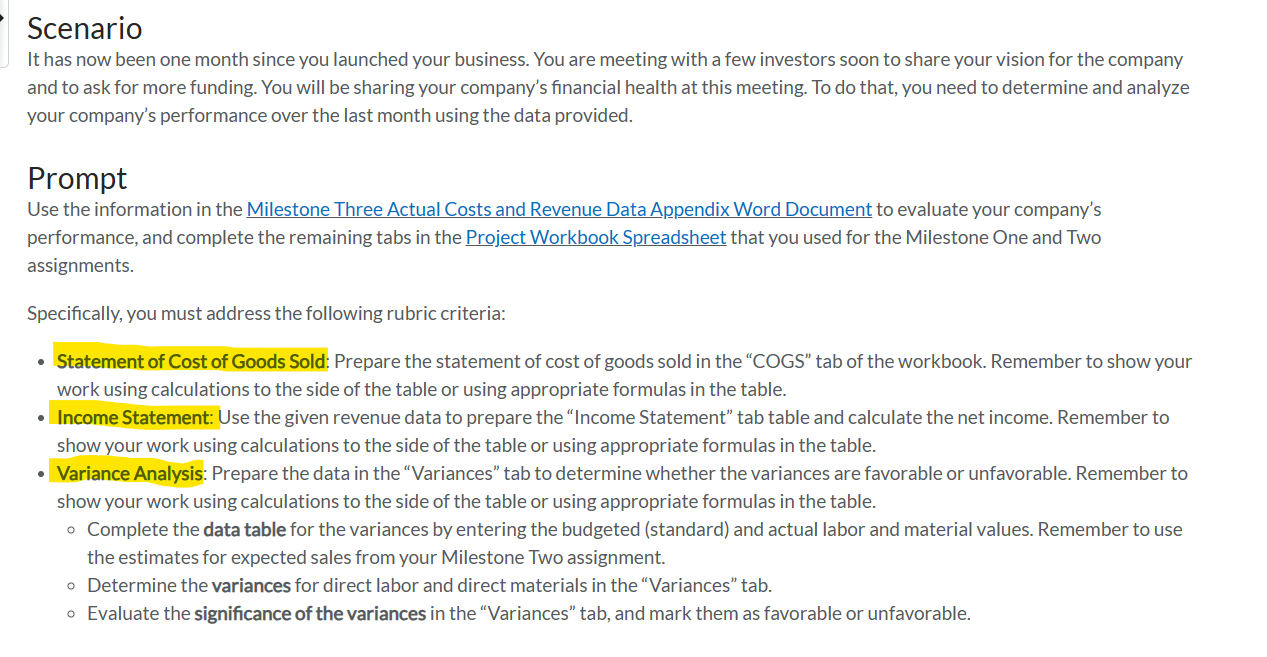 Hello, can I please get some assistance with completing the following tabs?