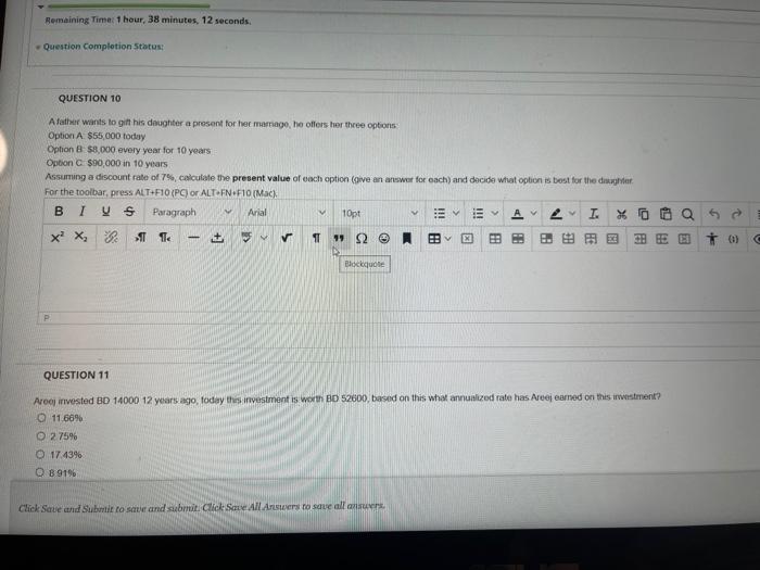 statements is correct 1. Annuity due payments are made at the beginning