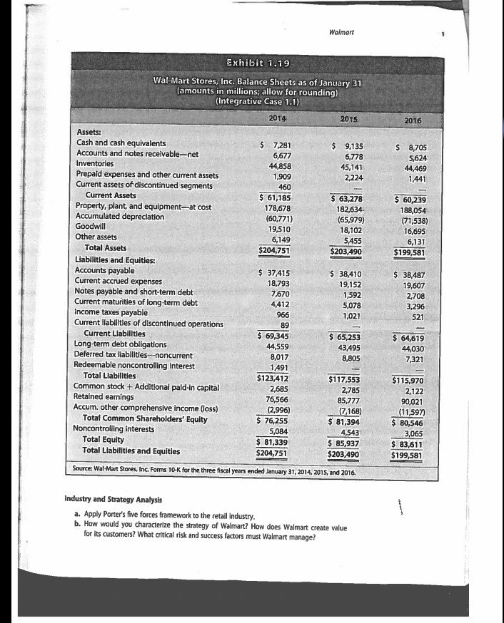 be appreciated. 2:101-3: 1O 1 INTEGRATIVE CASE 1.1 Walmart The first case