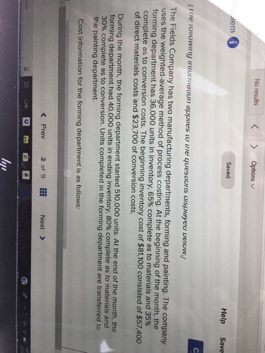  No results Options iem Saved Help Save Ci The Fields Company