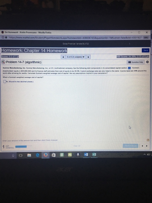  Do Homework Kristina Provenzano Mozilla Firefon a https//www.mathod.com/Studen t/PlayerHomeworkaspx? homework 408006165&questionld-18flushedla