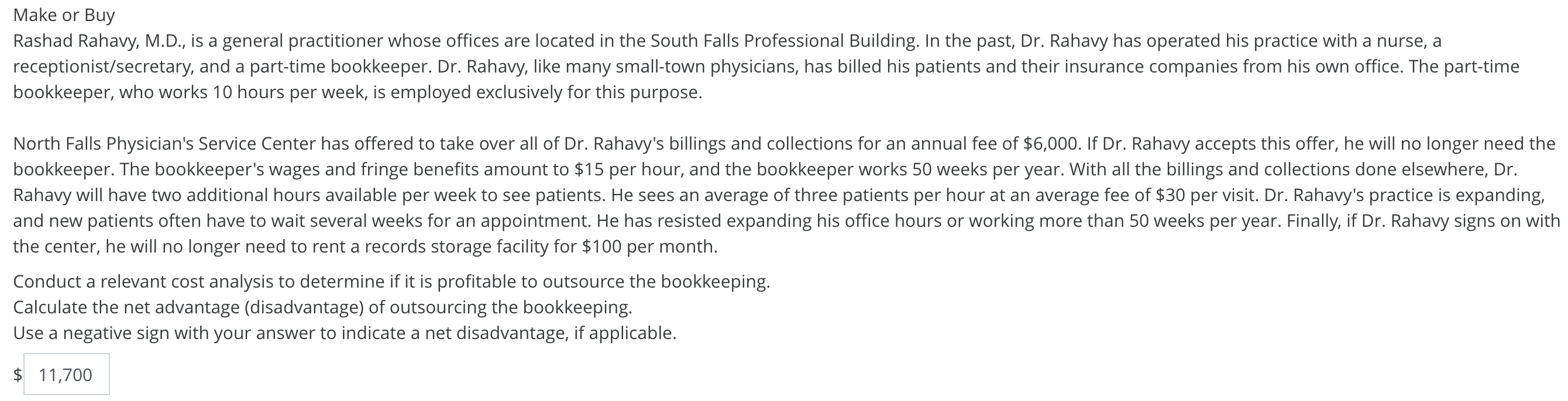 Need to know if my answer is correct, if not what is