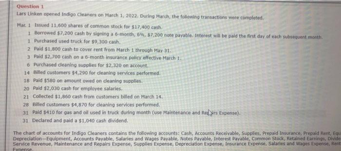 This has 13 lines, please explain answer thank you! Question 1 Lars