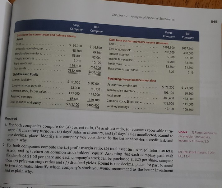  Please explain and show the computations for the return on common