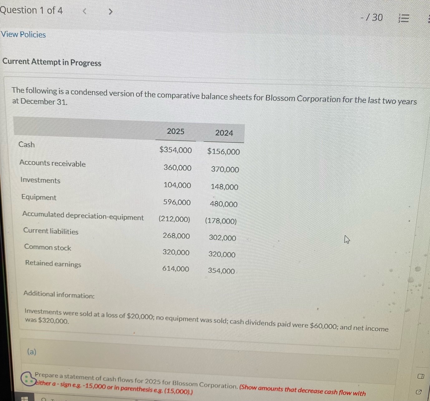  Current Attempt in Progress The following is a condensed version of