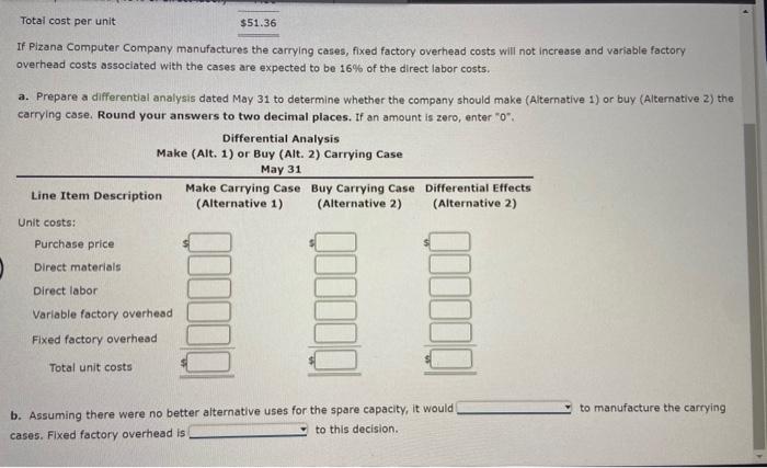 its portable computers at a purchase price of $57 per unit. The
