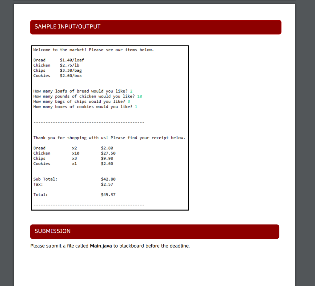 a beginners' class so, please write it in a way a beginner