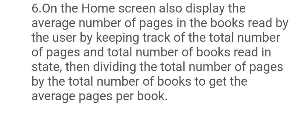  (Code on expo snack) Code to display the average number of