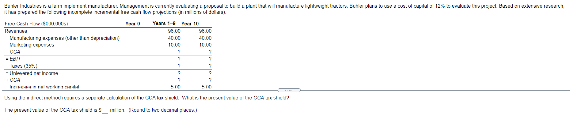 Please help me answer the following question. Please only answer if you