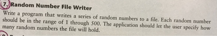  For Python Program Random NumbeWedonubers t fi Esch random qunber Write
