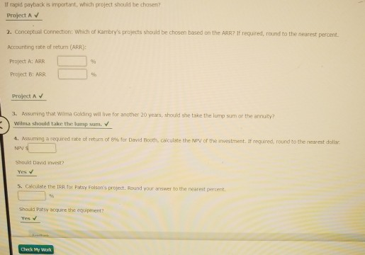 Rate of Return For discount factors use Exhibit 12B.1 and Exhibit 12B.2.