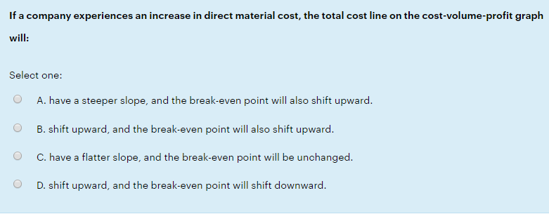 Thank you On a segmented income statement, common fixed expenses will have