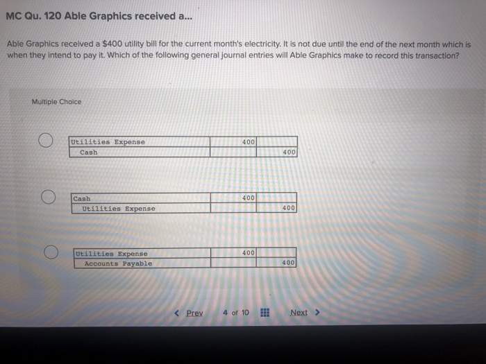  MC Qu. 120 Able Graphics received a.. Able Graphics received a