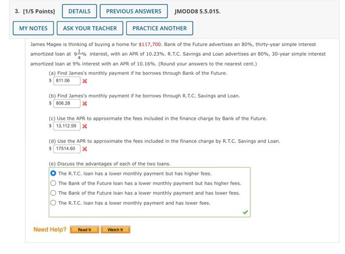 plesde round answers to nearest cent James Magee is thinking of buying