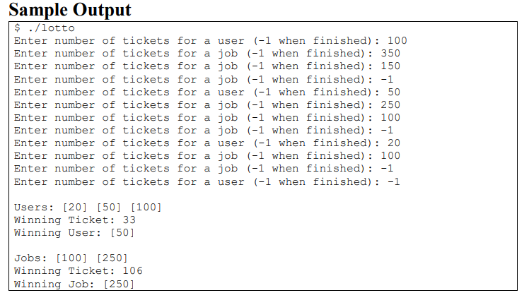 also provided https://github.com/remzi-arpacidusseau/ostep-code/tree/master/cpu-sched-lotte Read, test, and modify the given code to complete