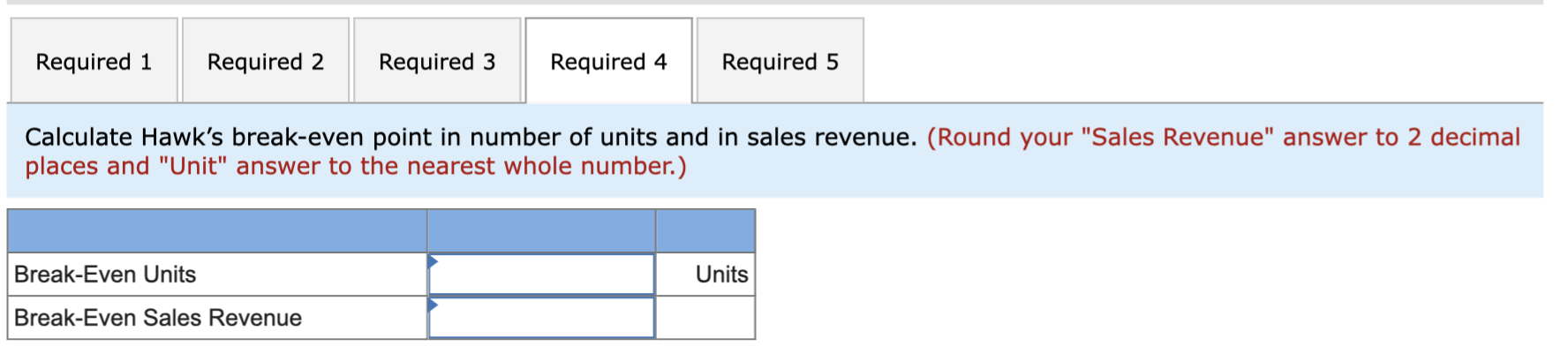 each. Its variable cost is $13.40 per house, and its fixed cost