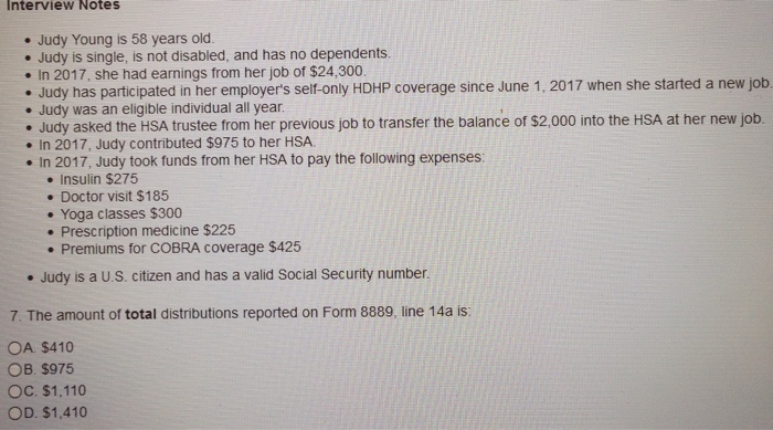 is single, is not disabled, and has no dependents In 2017, she