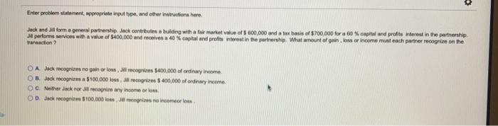  Enter problem statement appropriate input type, and other bution here Jack