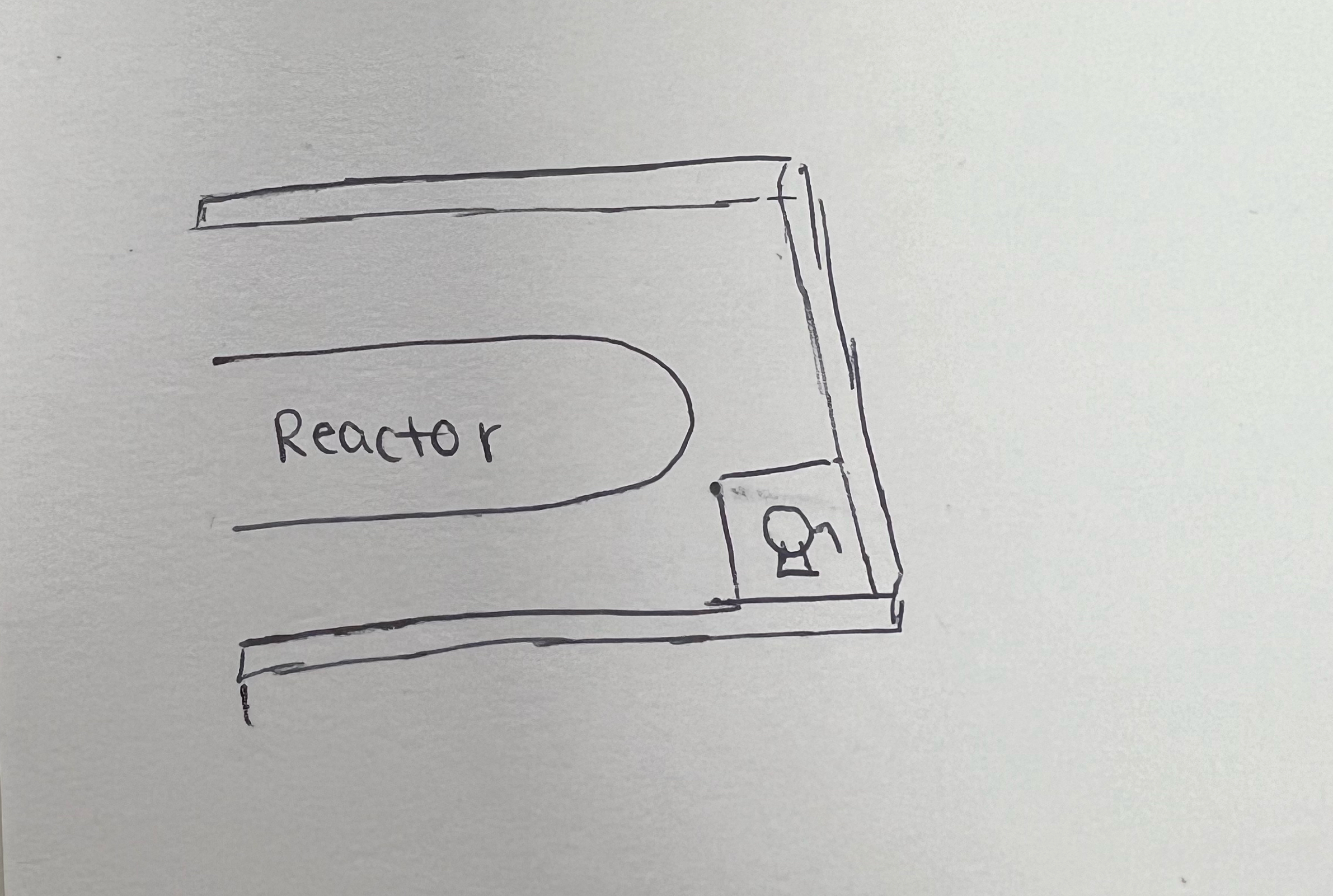  Hello, I have a merlon (like a wall) around a reactor.