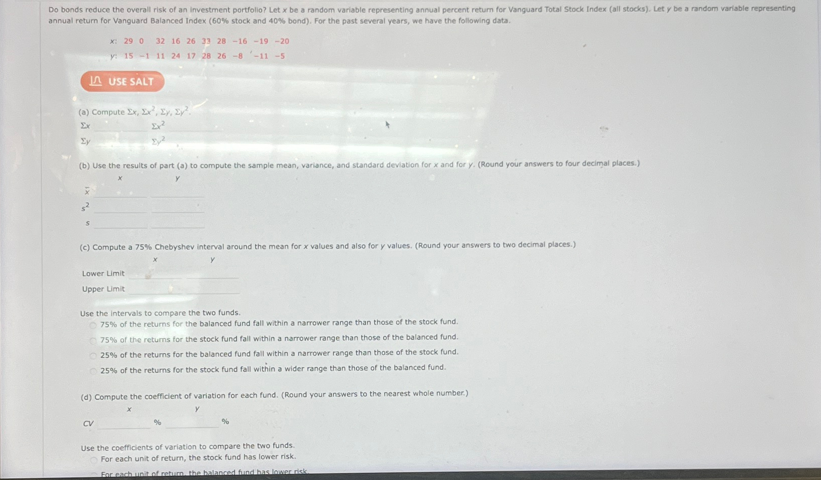  annual return for Vanguard Balanced Index (60% stock and 40% bond).